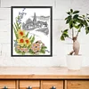 (Counted/Stamped)Four Seasons Spring Jasmine-14CT Cross Stitch 21*27cm/8.27*10.63in