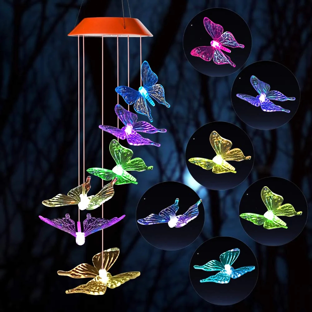 SolarPowered Butterfly Lights