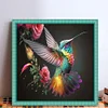 【Limited Stock Sale】Hummingbird Flower - 11CT Stamped Cross Stitch 40*40cm