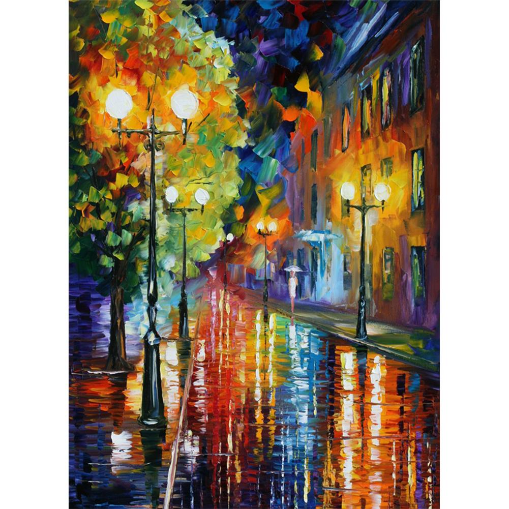 

40x50cm - Paint By Numbers Street Stroll, 501 Original