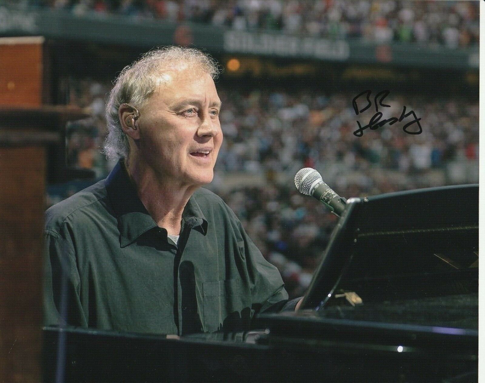 * BRUCE HORNSBY * signed 8x10 Photo Poster painting * GRATEFUL DEAD * NOISEMAKERS * 3