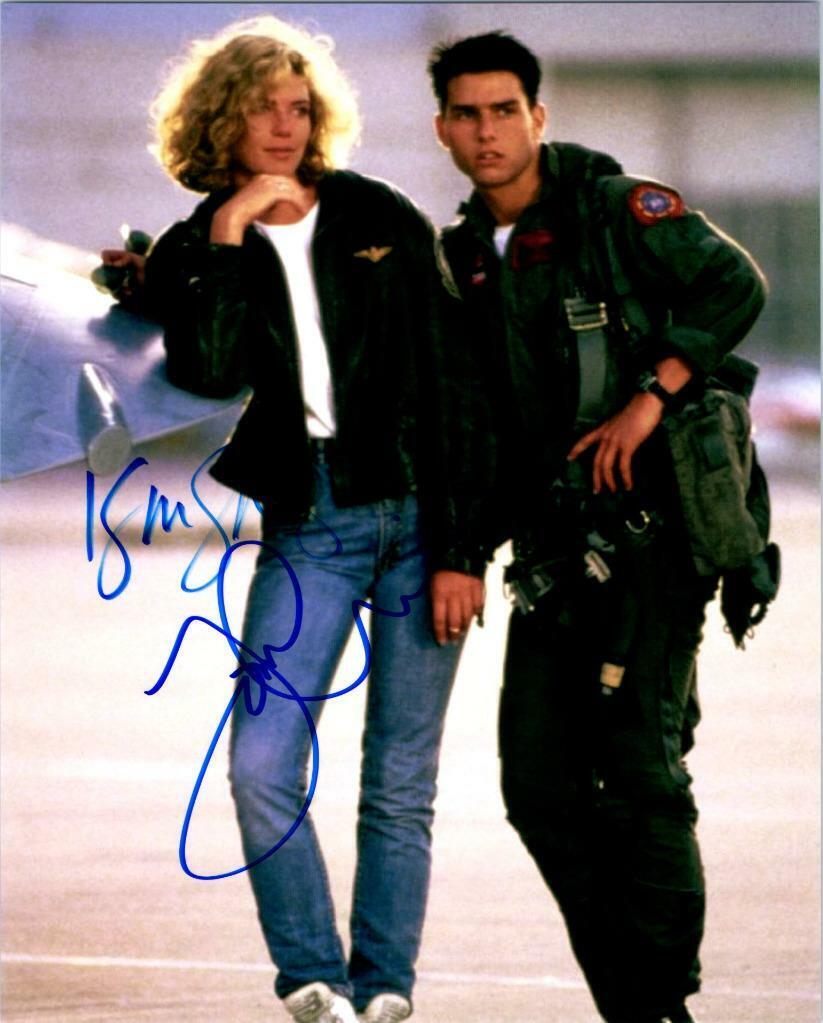 Kelly McGillis Tom Cruise autographed 8x10 Picture Photo Poster painting signed Pic with COA