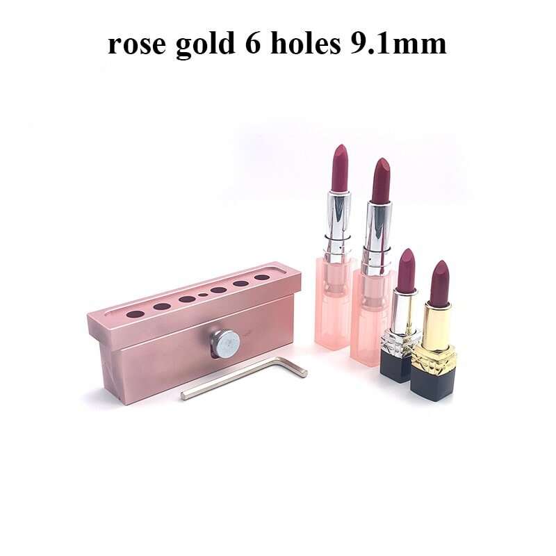 Gingf 12.1mm/9.3mm/9.1mm/8mm DIY Lipstick  Aluminum Alloy Silver Mold Lip Rouge Balm Lipbalm Makeup Making Tool Fill Mould Only