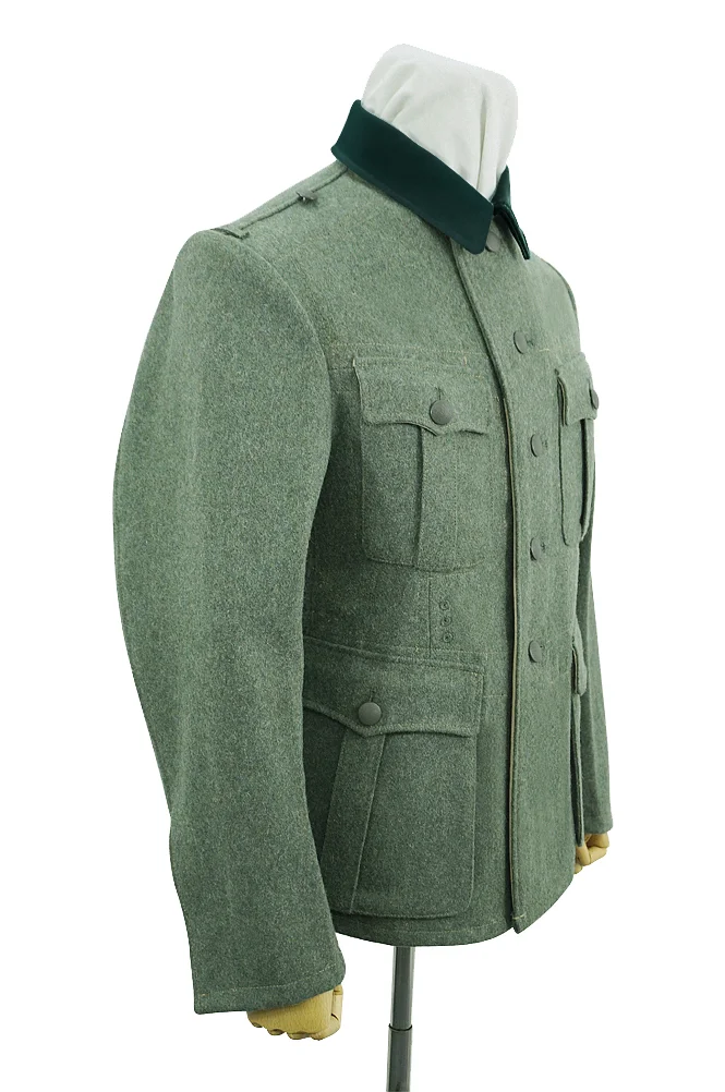   Elite German M1936 EM Fieldgrey Wool Tunic Feldbluse II German-Uniform