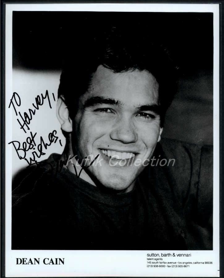 Dean Cain - Signed Autograph Headshot Photo Poster painting - Lois & Clark Superman - Actor