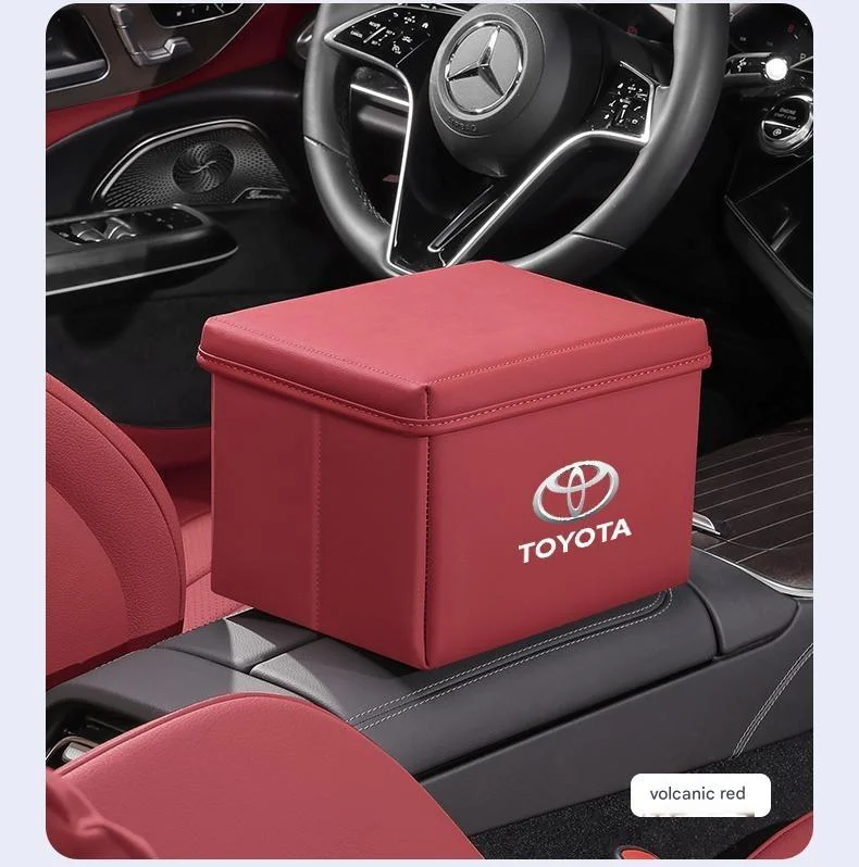 Car Leather Folding Storage Box