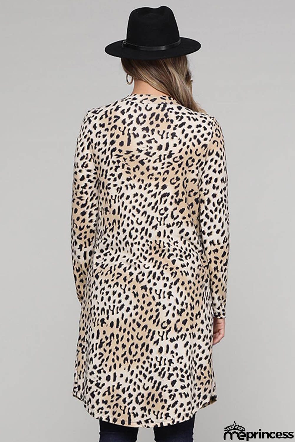 Print Long Cardigan