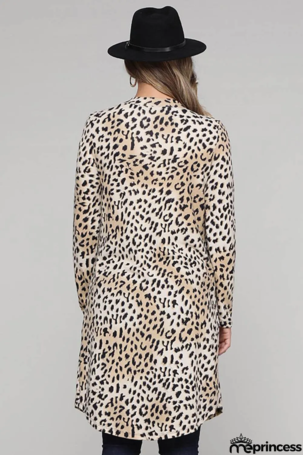Print Long Cardigan