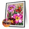 (5 Sizes) Butterfly Flower-Full Square Diamond Painting
