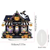 2D flacher Halloween-Druck DIY Diamond Painting Desktop Ornament Kit für Wohnkultur