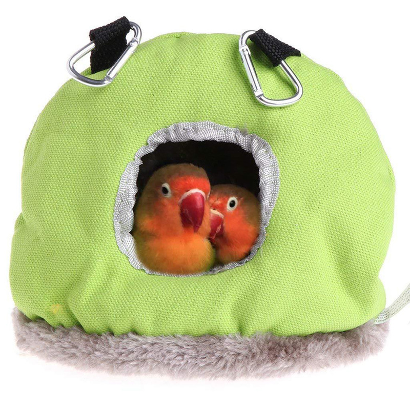 

Parrot Bed Kennel House Sleeping Mat Nest Birds Warm Cushion Pet Cave, 501 Original