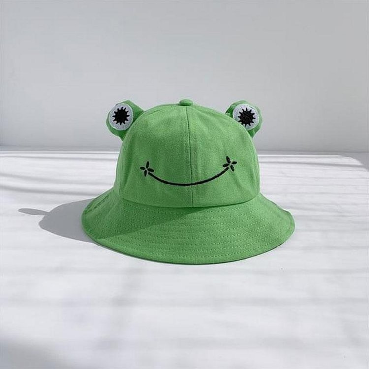 Frog Eyes Fisherman Hat - Modakawa Modakawa
