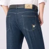 2024 New Men's Stretch Business Straight Jeans