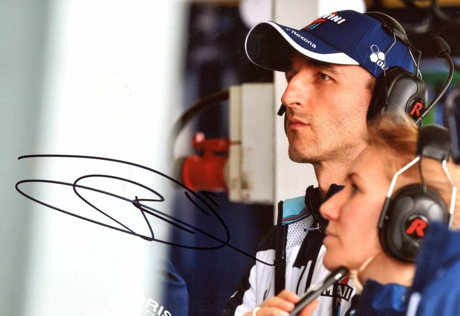 POLISH FORMULA ONE DRIVER Robert Kubica autograph, IP signed Photo Poster painting