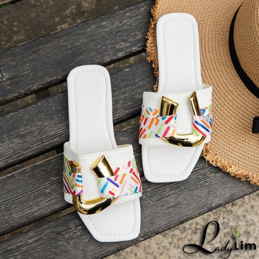 Black Casual Patchwork Basic Square Comfortable Shoes