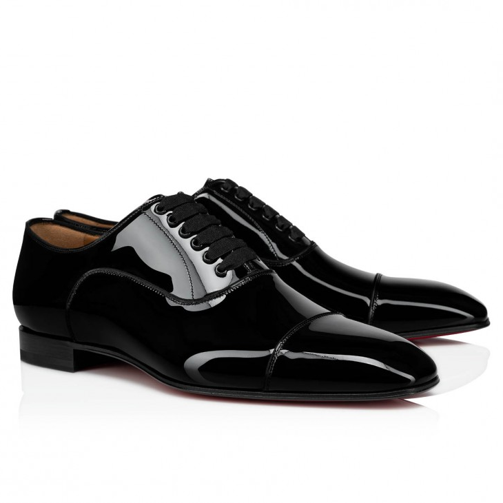 Gentleman's l Oxford Shoes Red bottom Classic Lace Up Formal Shoes-vocosishoes
