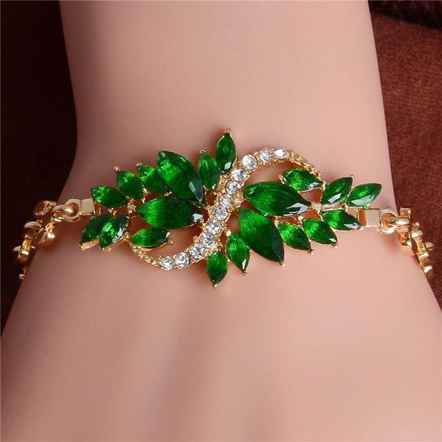 YOY-Vintage Multi-color Crystal Bracelets For Women