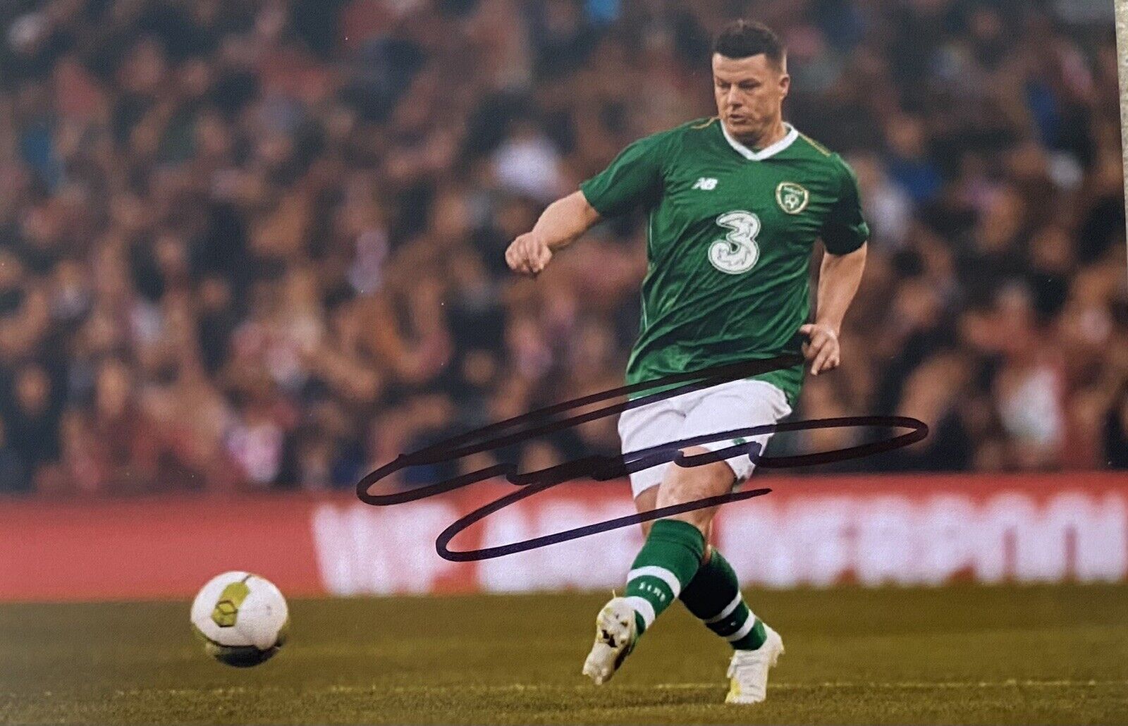 Ian Harte Genuine Hand Signed Ireland 6X4 Photo Poster painting 2