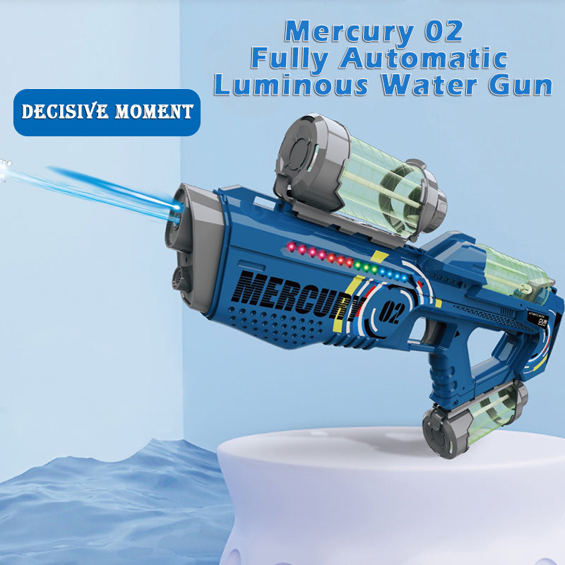 Unique Gift Mercury 02 Fully Automatic Luminous Water Gun