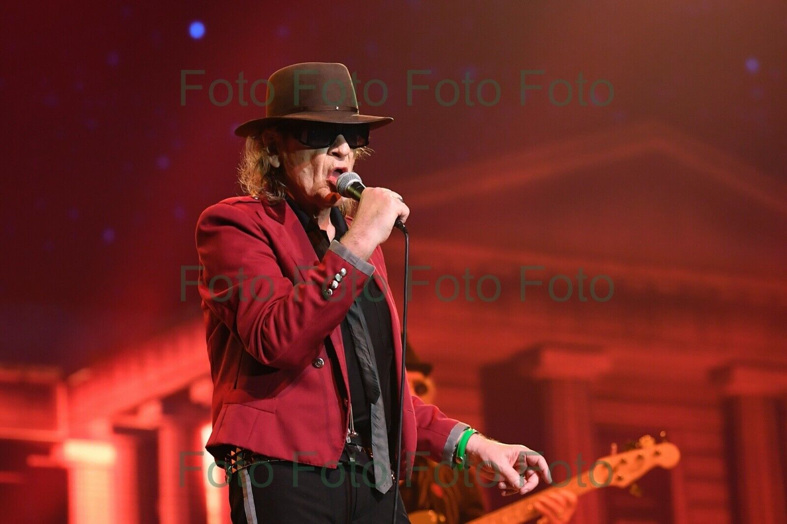 Udo Lindenberg Rock Musik Maler Foto 20 x 30 cm ohne Autogramm (Be-16