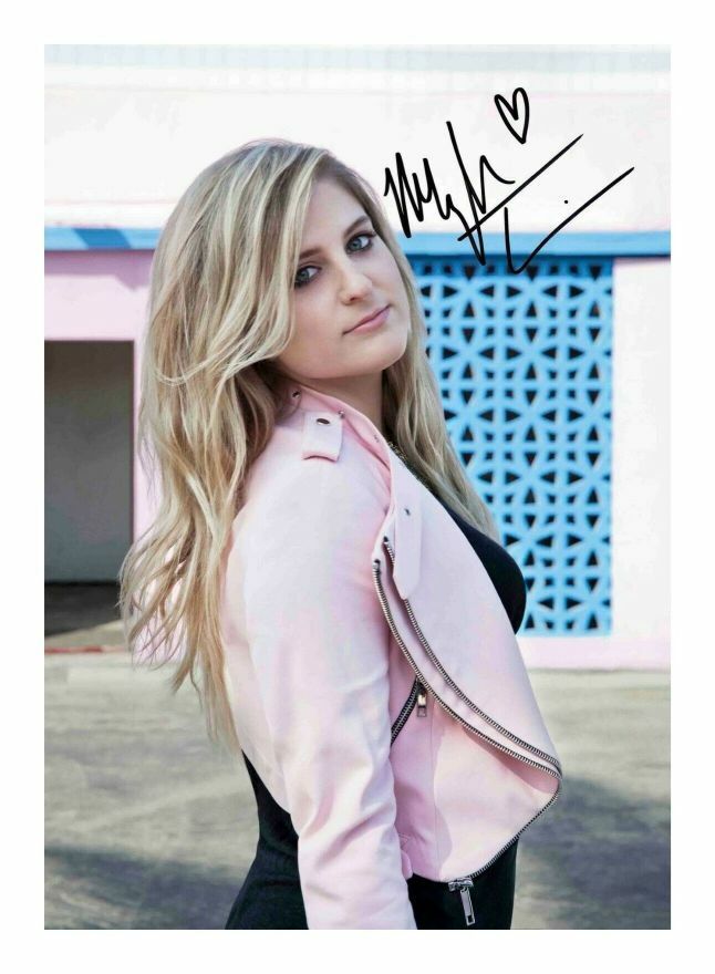 MEGHAN TRAINOR AUTOGRAPH SIGNED PP Photo Poster painting POSTER