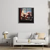 uk.everydayedeals (Limited Stock)Diamond Painting - Round AB Drills - Winter Night Mouse(45*45cm)
