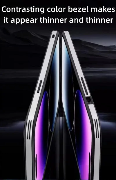 Apple 14/15 straight edge glass phone case