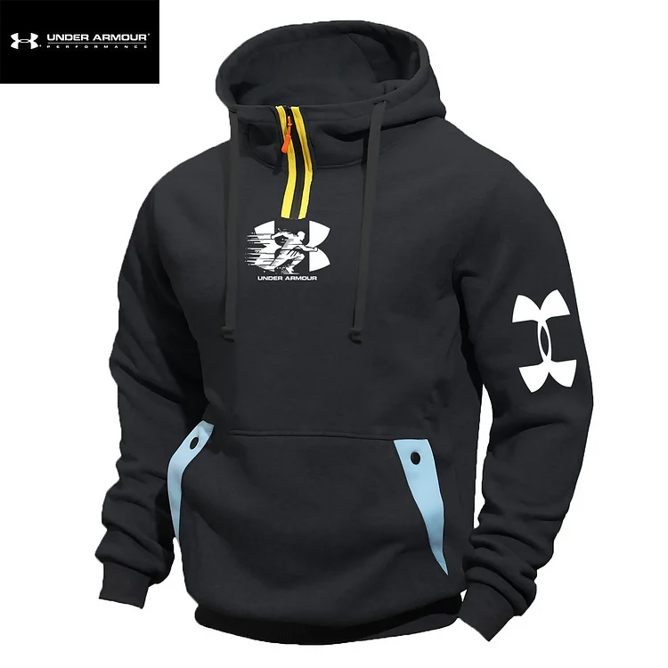 Nowa ciepła kurtka puchowa z kapturem marki Under Armour