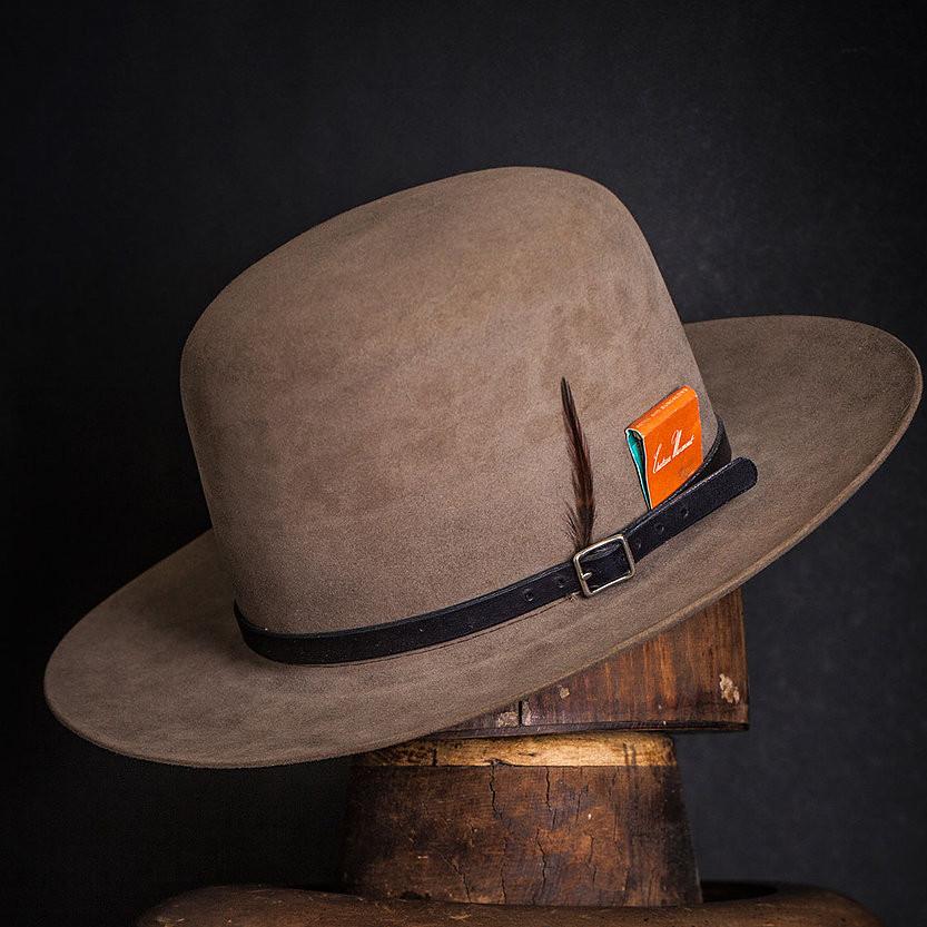 100% Beaver Felt Fedora Vintage  Hat