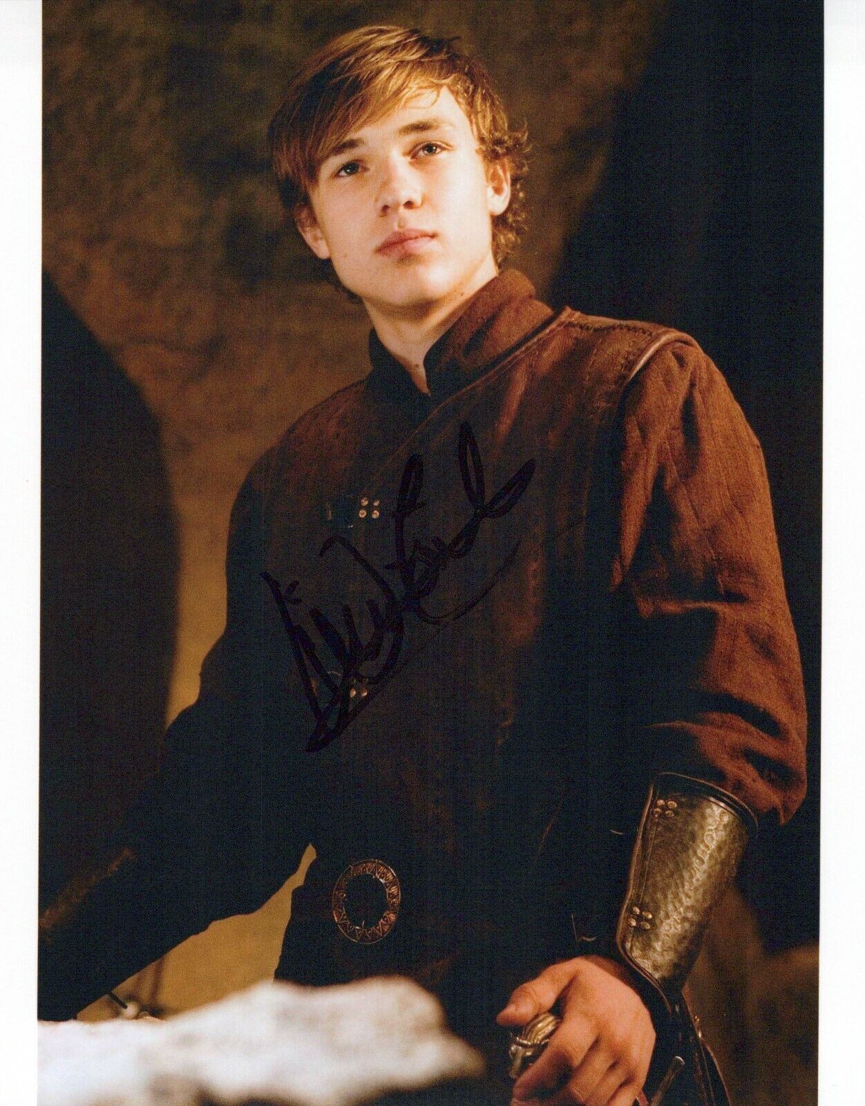 William Moseley The Chronicles Of Narnia autographed Photo Poster painting signed 8x10 #5 Peter