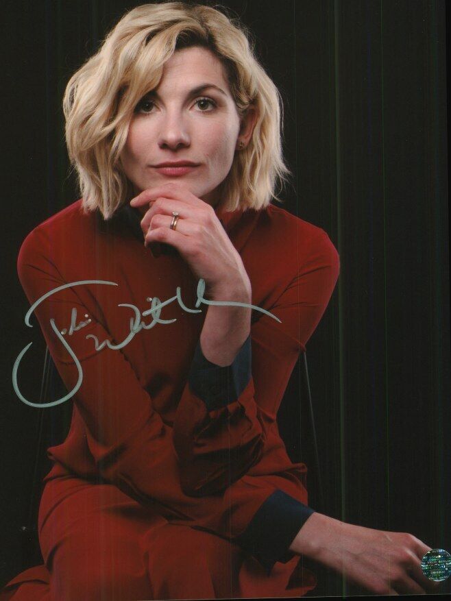 JODIE WHITTAKER Autographed Original 8x10 Photo Poster painting LOA TTM