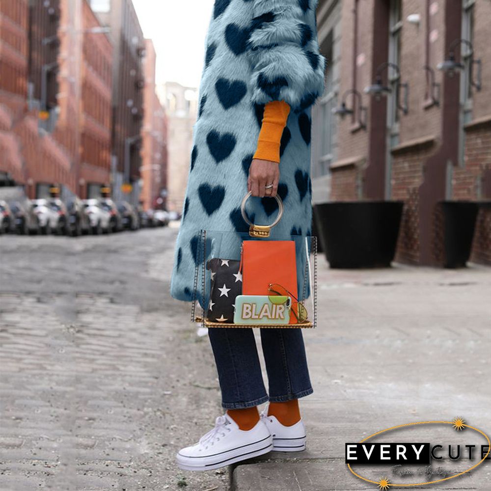 Elegant Lapel Long Sleeve Overcoat