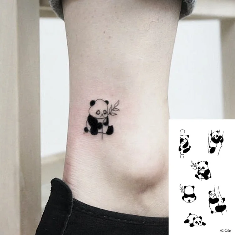 Sdrawing Animal Waterproof Temporary Tattoo Sticker Flamingo Cat Fox Tatoo Body Art Women New Fake Taty Tatuaje Cute Small Tatto 217-1