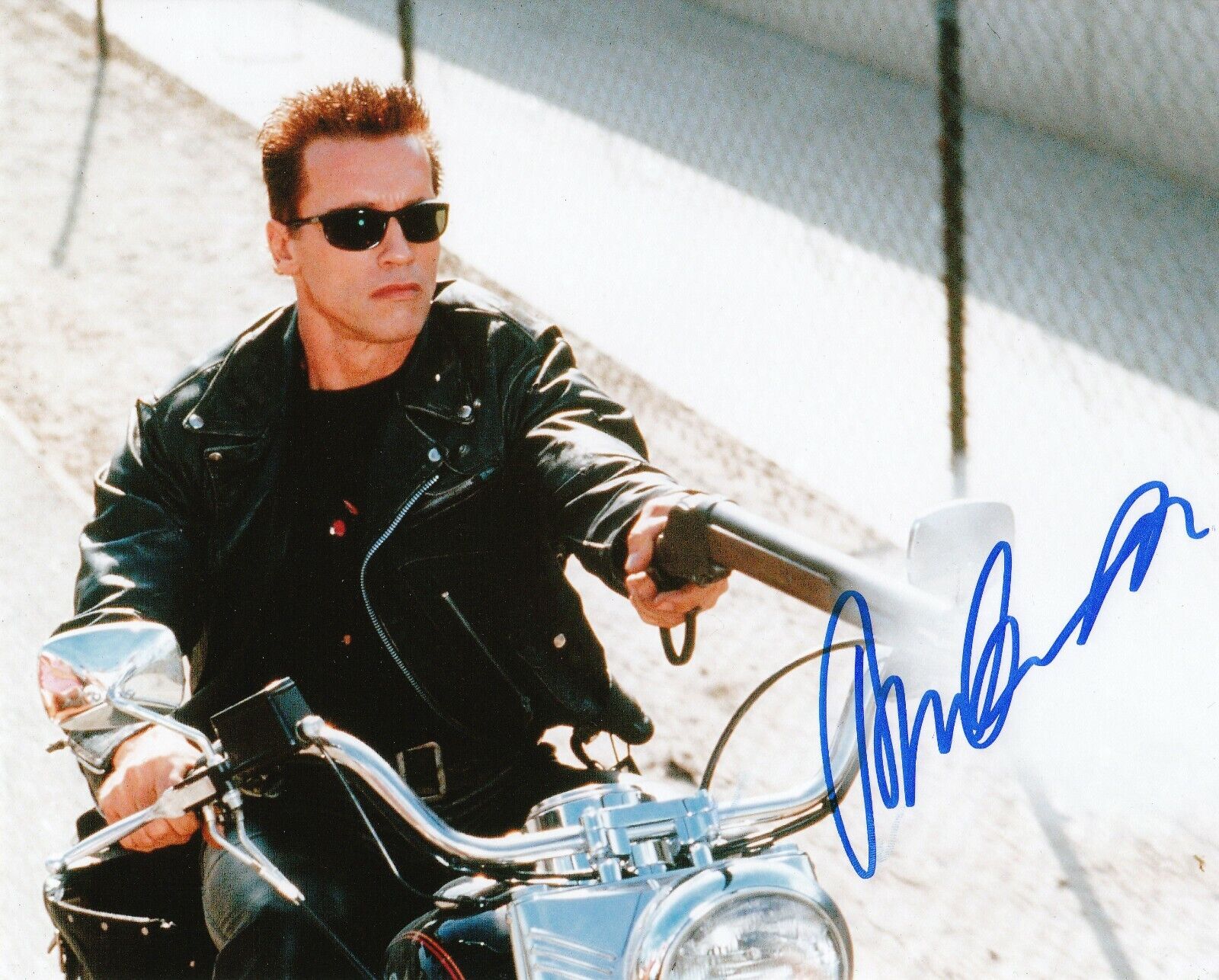 Arnold Schwarzenegger ‘Terminator 2’ Autographed 8x10 Photo Poster painting CoA Signing Details