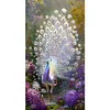 (40*70cm)Peacock - Full Round Drill Diamond Painting