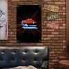 ZZ top - Panneaux en &eacute;tain m&eacute;tallique(20*30cm/30*40cm) - Musique