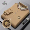 Light business casual polo shirt