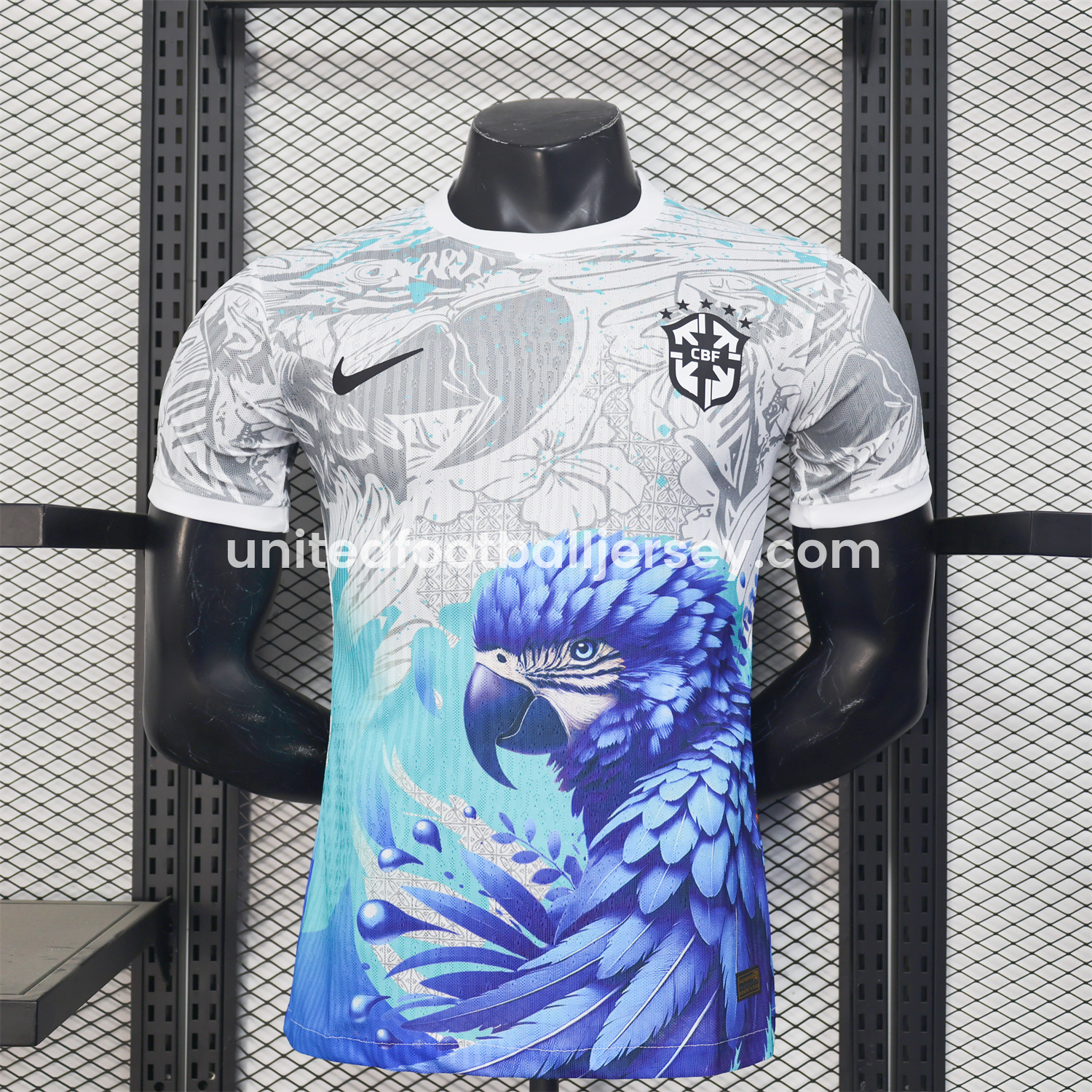 Brazil 2025 Blue Macaw Special Edition Jersey - Player Version