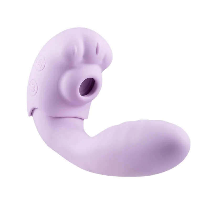 Cat Claw 3-in-1 Sucking Tapping Vibrator - Rose Toy