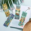 12 pi&egrave;ces de p&ecirc;che DIY kits sp&eacute;ciaux de marque-pages en forme de diamant avec des pompons kits d&rsquo;art en diamant et signets en strass kits de marque-pages pour adultes lisant des cadeaux pour les amoureux des livres