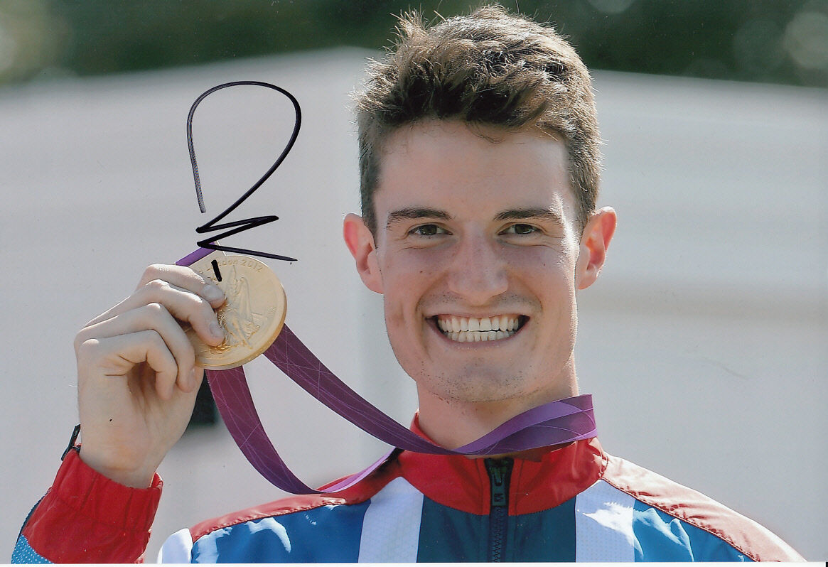 Peter Wilson Hand Signed 12x8 Photo Poster painting London Olympics 2012 Gold Medal Winner 1.