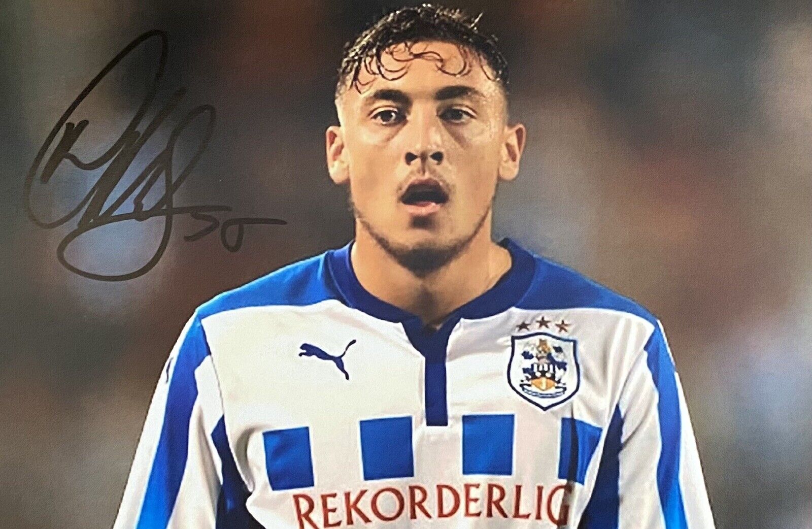 Matt Brooks Genuine Hand Signed Huddersfield Town 6X4 Photo Poster painting