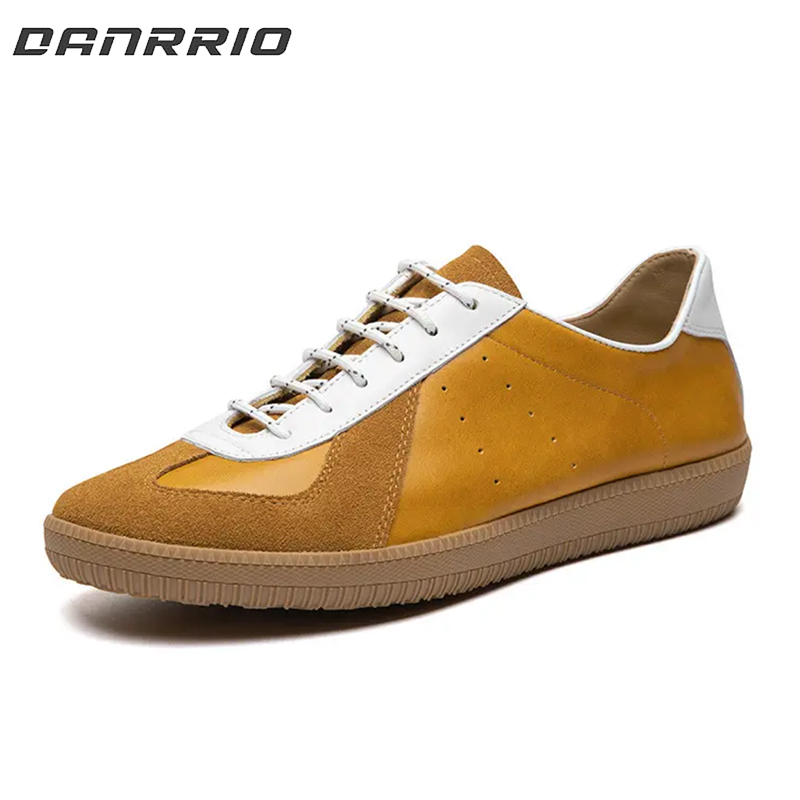 DANRRIO Handmade Retro Casual Cowhide Thick Soled Elevated Breathable Sports Skate Shoes DANRRIO.COM DANRRIO