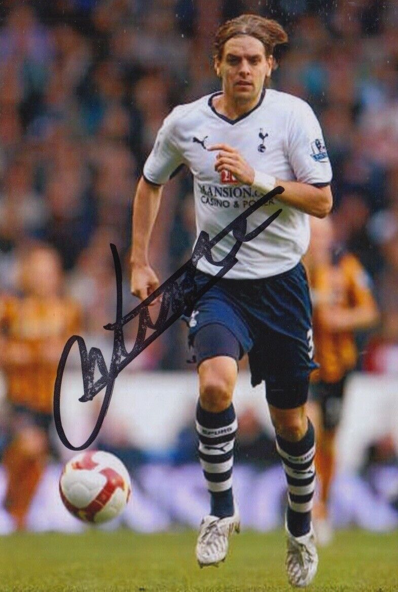 JONATHAN WOODGATE HAND SIGNED 6X4 Photo Poster painting TOTTENHAM HOTSPUR FOOTBALL AUTOGRAPH 2