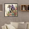 Diamond Painting -DIY Round Drill White Dragon(40x40cm)