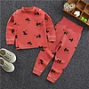 Kid Baby Girl Boy Cartoon Cute Print Sleepwear Pajamas Sets