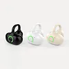 Bluetooth-Compatible Clip-On Sports Headphones Noise Reduction Single Ear Headphones Clip-On Open-Ear Earphones for Fitness Running Workout