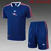 2025/2026 Arsenal pre-match training Dark Blue Shirt+Shorts 1:1 Thai Quality