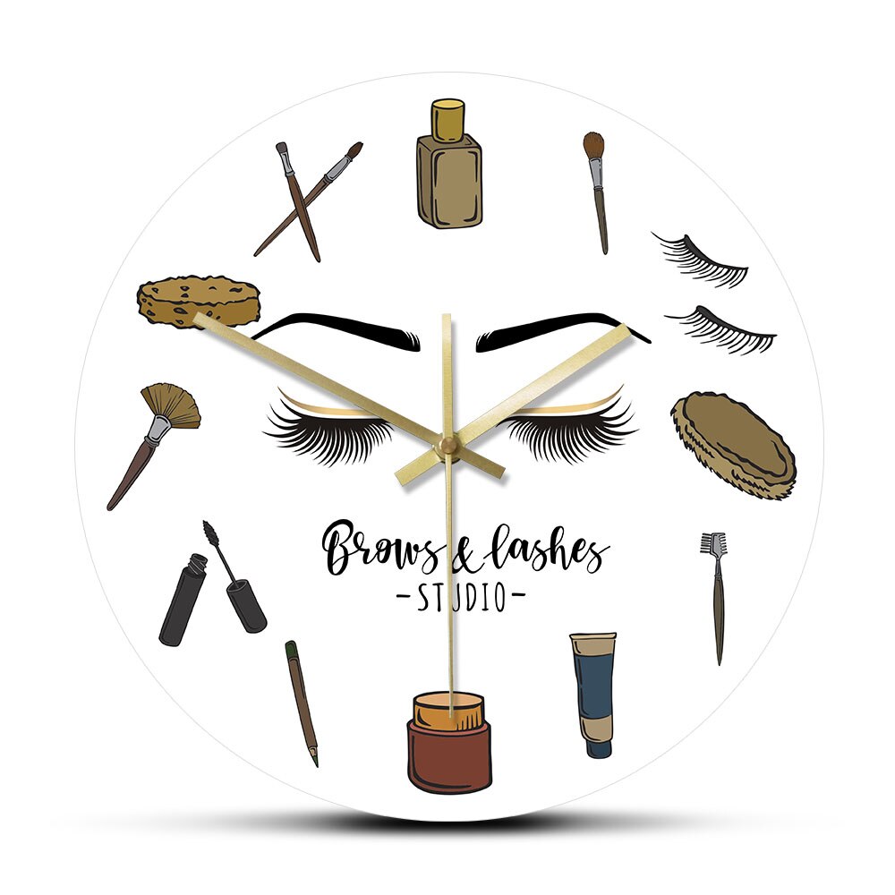 

Hair Salon - Frameless Acrylic Wall Clock, 501 Original