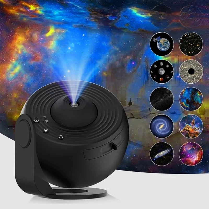 Starry Sky Projection Lamp 13 Film Projection Lamp HD Night Lamp Bedroom Ceiling Lamp Dream Starry Sky Lamp